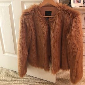 Brown Fur jacket/ coat